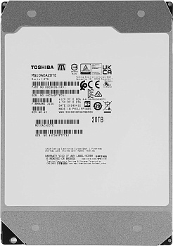 Жесткий диск Toshiba SATA-III 20TB MG10ACA20TE Server Enterprise Capacity 512E (7200rpm) 512Mb 3.5" 