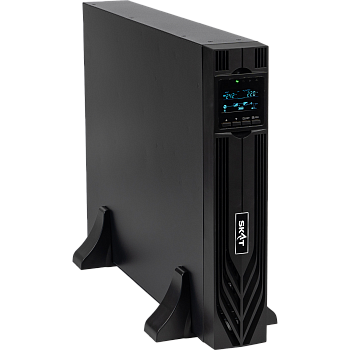8772 ИБП SKAT-UPS 3000-RACK-ON-6X9 P3 3000ВА/3000 Вт, 2U, On-Line, синус, встр. АКБ 72В (6x9Ач), 2хS