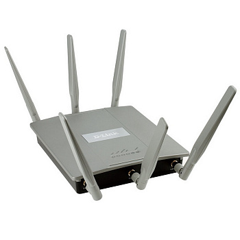 D-Link DAP-2695/RU/A1A Точка доступа/ AC1750 Wi-Fi PoE Access Point, 2x1000Base-T LAN, 3x4dBi (2.4GH