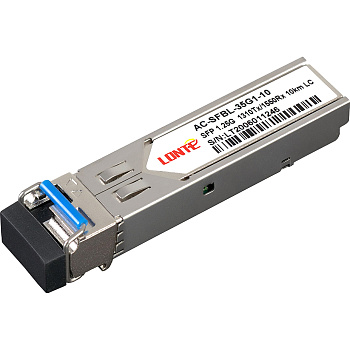 Lonte Technology AC-SFBL-35G1-10 Трансивер/ WDM SFP module, 1.25G, 1310Tx/1550Rx, 10KM, DDM, LC