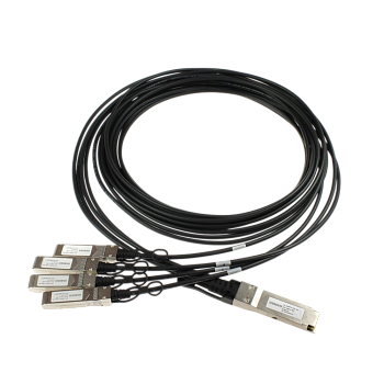 OSNOVO OC-QSFP-4x10G-3M Кабель/ OSNOVO  Объединительный DAC кабель QSFP+ 40G для 4х10G. Скорость: 40