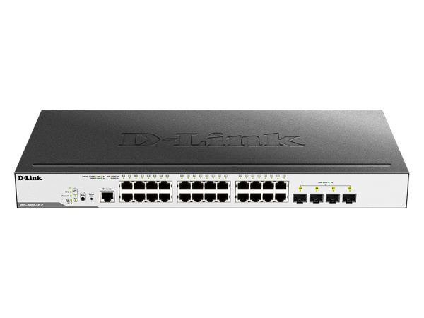 DGS-3000-28LP_B1_Front