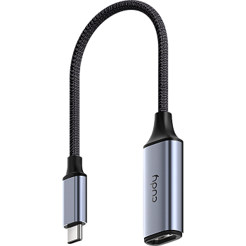Cudy UH401 Адаптер USB-C — HDMI/ USB-C To 4K@60Hz HDMI adapter, Host: USB-C, 1 x HDMI 4K@60Hz, Alumi