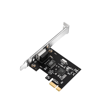 Cudy PE10 Адаптер PCI-E/ Gigabit PCI Express Network Adapter, Realtek Chipset, 10/100/1000Mbps RJ45 