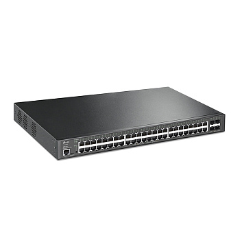 TP-Link SG3452XP Коммутатор/ JetStream™ 48-Port Gigabit and 4-Port 10GE SFP+ L2+ Managed Switch with