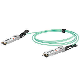 Lonte Technology AC-QPAOC-8G100-01 Кабель/ 100G QSFP28 to QSFP28 Active Optical Cable, MMF 850nm 1m