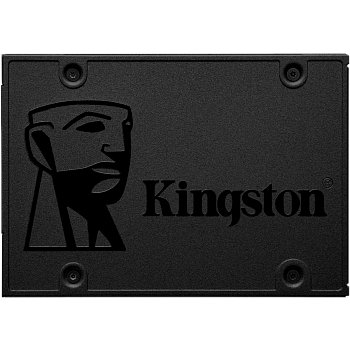 Kingston SSD A400, 960GB, 2.5" 7mm, SATA3, 3D TLC, R/W 500/450MB/s, TBW 300, DWPD 0.3 (36 мес)