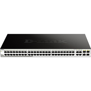 D-Link DGS-1210-52/FL2A Коммутатор/ DGS-1210-52/FL Managed L2 Switch 48x1000Base-T, 4xCombo 1000Base
