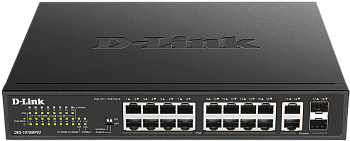 D-Link DES-1018MPV2/A1A Коммутатор/ DES-1018MPV2,DES-1018MPV2/A1A Unmanaged Switch 16x100Base-TX PoE