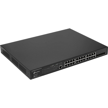 TP-Link SG3428MP Коммутатор/ JetStream 28-port Gigabit L2+ Managed Switch with 24-port PoE+, PoE bud